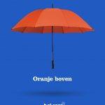 oranje boven paraplu